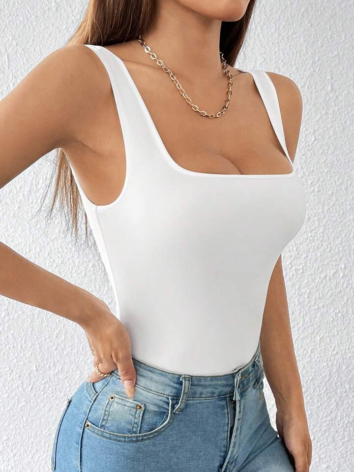 Çıtçıtlı Badi Kalın Askılı